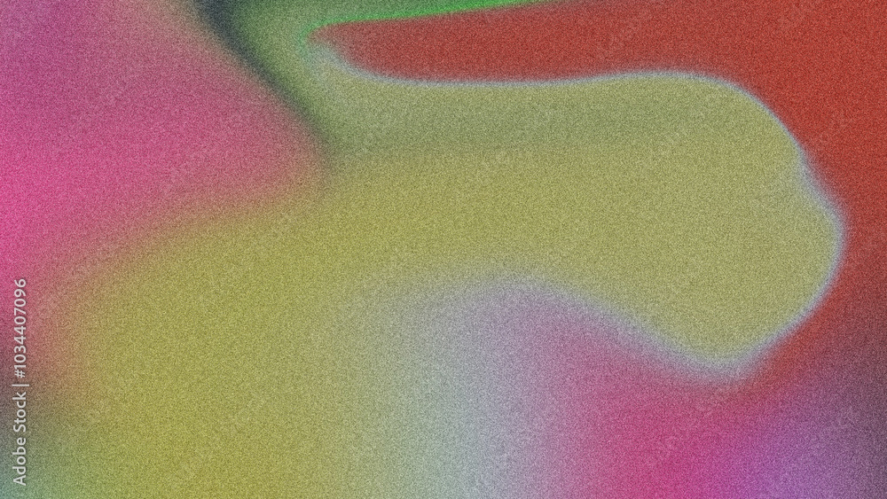 Poster colorful gradient background with grainy noise texture. modern and futuristic design with smooth flu