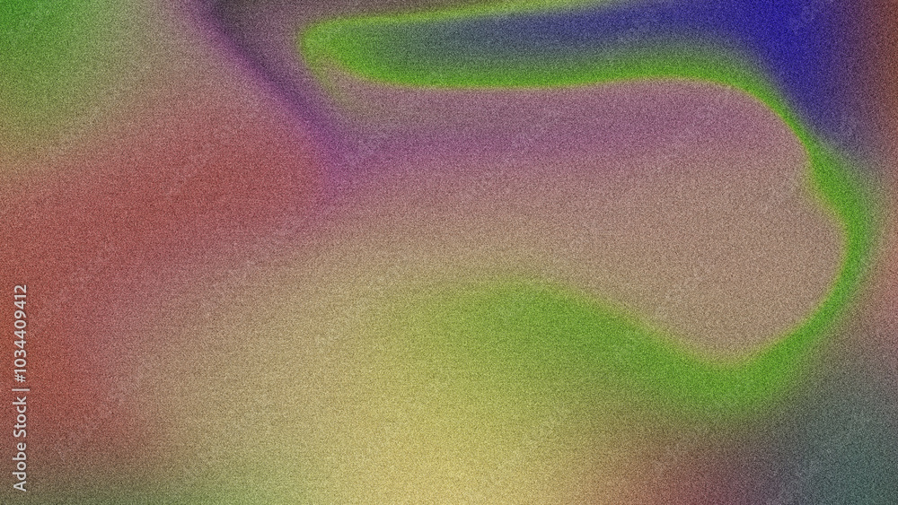Poster colorful gradient background with grainy noise texture. modern and futuristic design with smooth flu