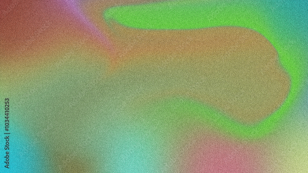 Poster colorful gradient background with grainy noise texture. modern and futuristic design with smooth flu