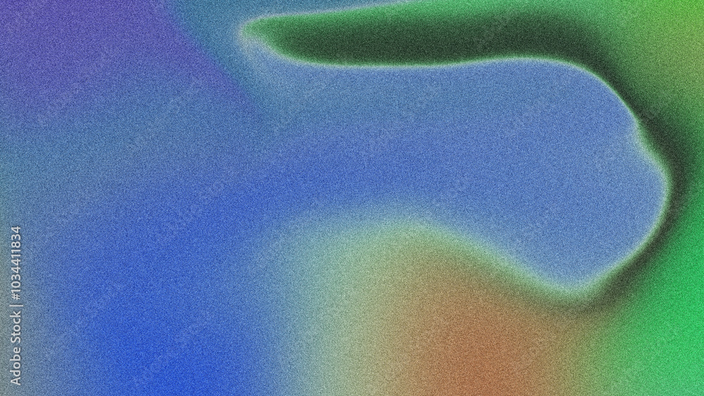 Poster colorful gradient background with grainy noise texture. modern and futuristic design with smooth flu