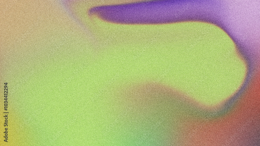 Aufkleber colorful gradient background with grainy noise texture. modern and futuristic design with smooth flu