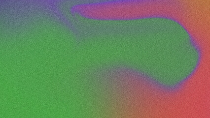 Eye-Catching Poster with Colorful Gradient and Grainy Texture, Artistic Poster with Smooth Grainy Texture