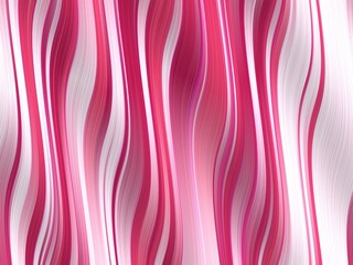 Abstract wavy background with a soft and delicate color palette of pink and white, creating a romantic and feminine feel.