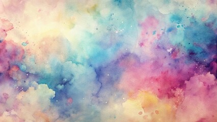 Grunge watercolor background using pastel colours
