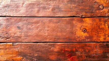 Fototapeta premium Old rustic wood background showing knots and grain