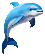 Fototapeta premium PNG Dolphin animal mammal fish.