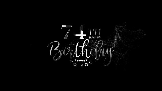74Th Birthday