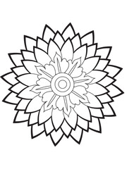 Flowers Coloring Pages For Adules