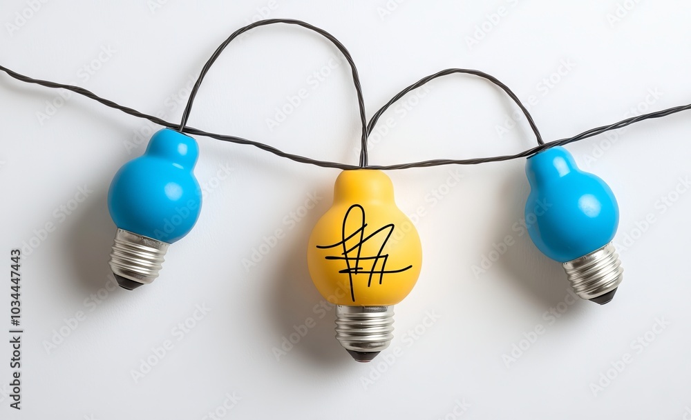 Poster lightbulb flat lay - taking complex ideas to the next level