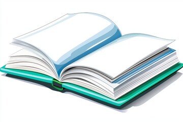 Fototapeta premium Back to school minimalist, education concept. Continuous simple line draw style design graphic modern illustration.