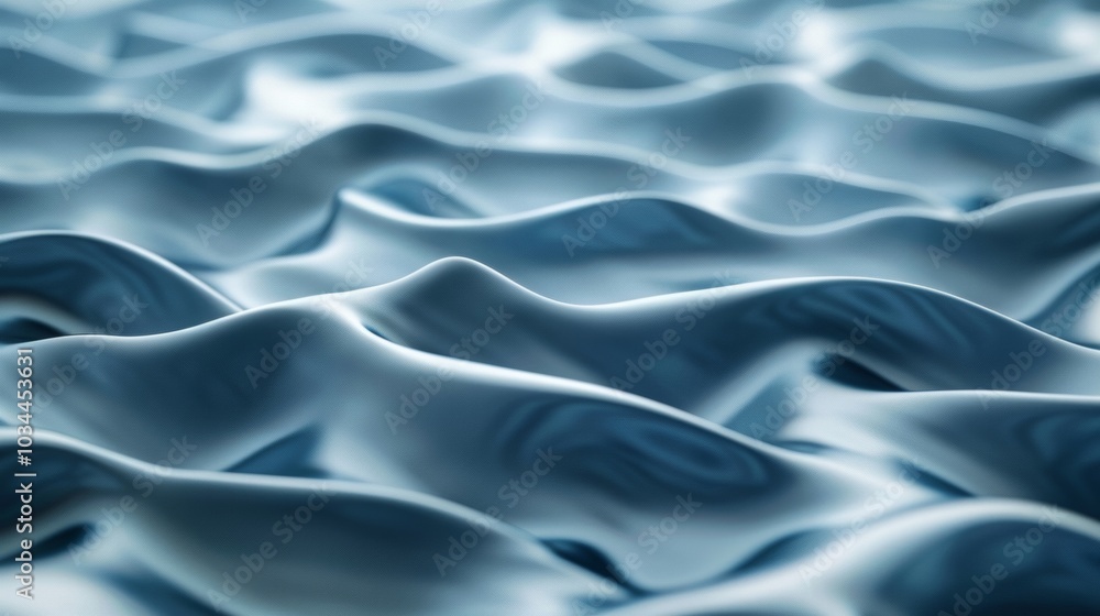 Aufkleber soft undulating waves flow across the surface mimicking the look of smooth and supple muscle fibers