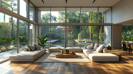 Fototapeta premium Modern House Interior Design