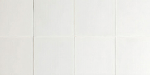 Large glossy white tiles reflecting light create a bright and spacious atmosphere, ideal for modern interiors, enhancing elegance and a sense of cleanliness in any space