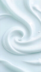 Obraz premium Luxurious lotion cream texture showcasing a smooth, rich consistency ideal for beauty skincare. Perfect for moisturizing and enhancing your daily beauty routine.