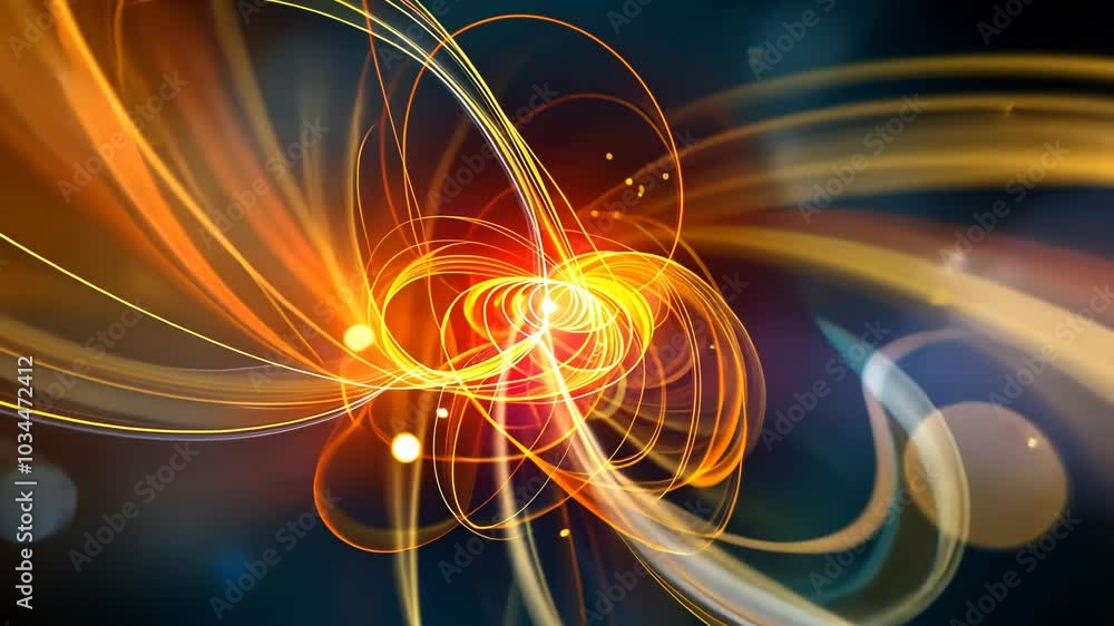Poster experience a captivating show of swirling colors and lights that transforms the atmosphere into a li