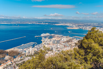 Discovery of the tourist city of Gibraltar in Spain
