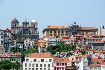 Obraz premium Cityscape of Porto, Portugal - with Se Cathedral