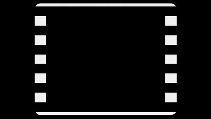 Obraz premium Border frame with patterns.Abstract backdrop 4k.Frame for video.