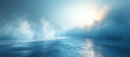 Obraz premium Mystical Blue Horizon