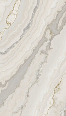 Naklejka premium Natural texture of marble design, featuring a glossy slab with intricate veining, adding elegance and sophistication to any interior space