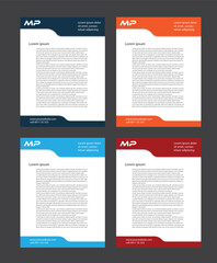 Letterhead design for your Brand