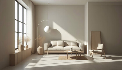 image of visual representations of minimalist, clean and organized living spaces