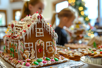 national gingerbread house day family activities and contests