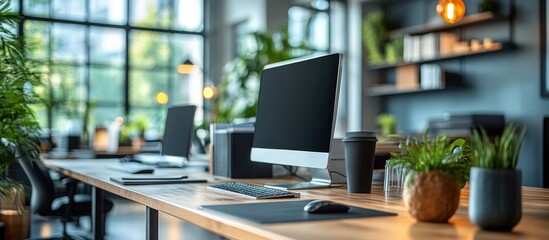 Modern Office Workspace