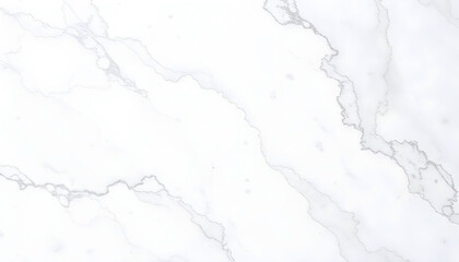 Fototapeta premium Smooth white marble flooring with dramatic grey veining, creating an elegant and sophisticated atmosphere, ideal for luxurious interiors and modern design