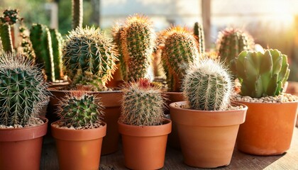 potted cactus house plants