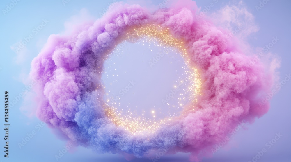 Poster a mesmerizing celestial vortex of fiery reds and cool blues colliding in a dynamic burst of energy a