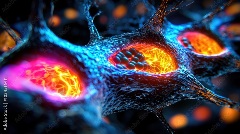 Poster advanced microscopy revealing dynamic interactions between stem cells and damaged tissues in unprece