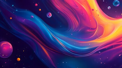Obraz premium Abstract science background. 