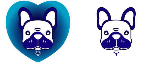 logo icon (pug dog)