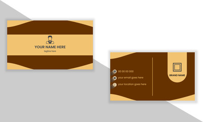Minimalist Business Card Design Template | Clean & Professional | Visiting Card Layout