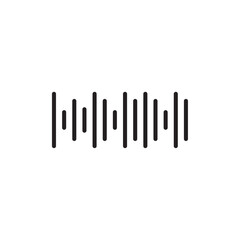 Voice icon Simple thin outline
