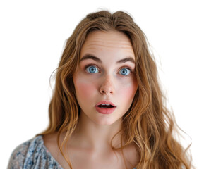 Fototapeta premium PNG Young woman portrait adult white background.