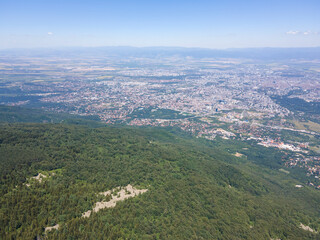 Fototapeta premium Vitosha Mountain near Kamen Del Peak, Bulgaria