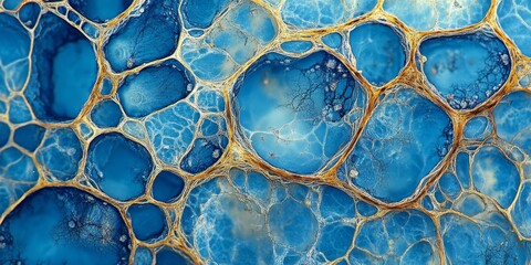 Microscopic examination of plant xylem vessels, showing water transport structures and lignified walls