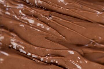 sweet pasta with cocoa and cocoa butter