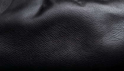 Background black leather texture for the designer; dark, soft surface