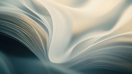 Fototapeta premium abstract image of an open book closeup. 