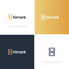 H letter logo design  