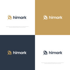 Target hi mark logo template icon