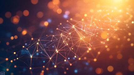 Fototapeta premium Technology web background. Virtual concept. 