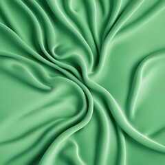 Obraz premium green silk background