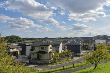 日本の住宅地	