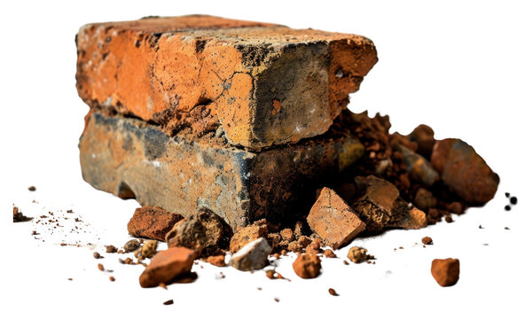 PNG Brick white background deterioration ammunition.
