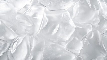Fototapeta premium transparent jelly texture background: a top-down, close-up view of a transparent jelly, filling the entire frame