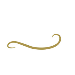 Gold Swirl and Scroll 